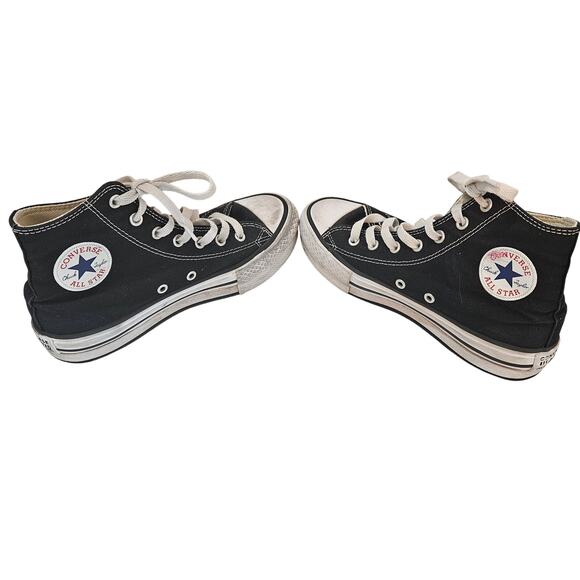 Youth Converse "Chuck Taylor" High Tops, Size 3 - Picture 1 of 12